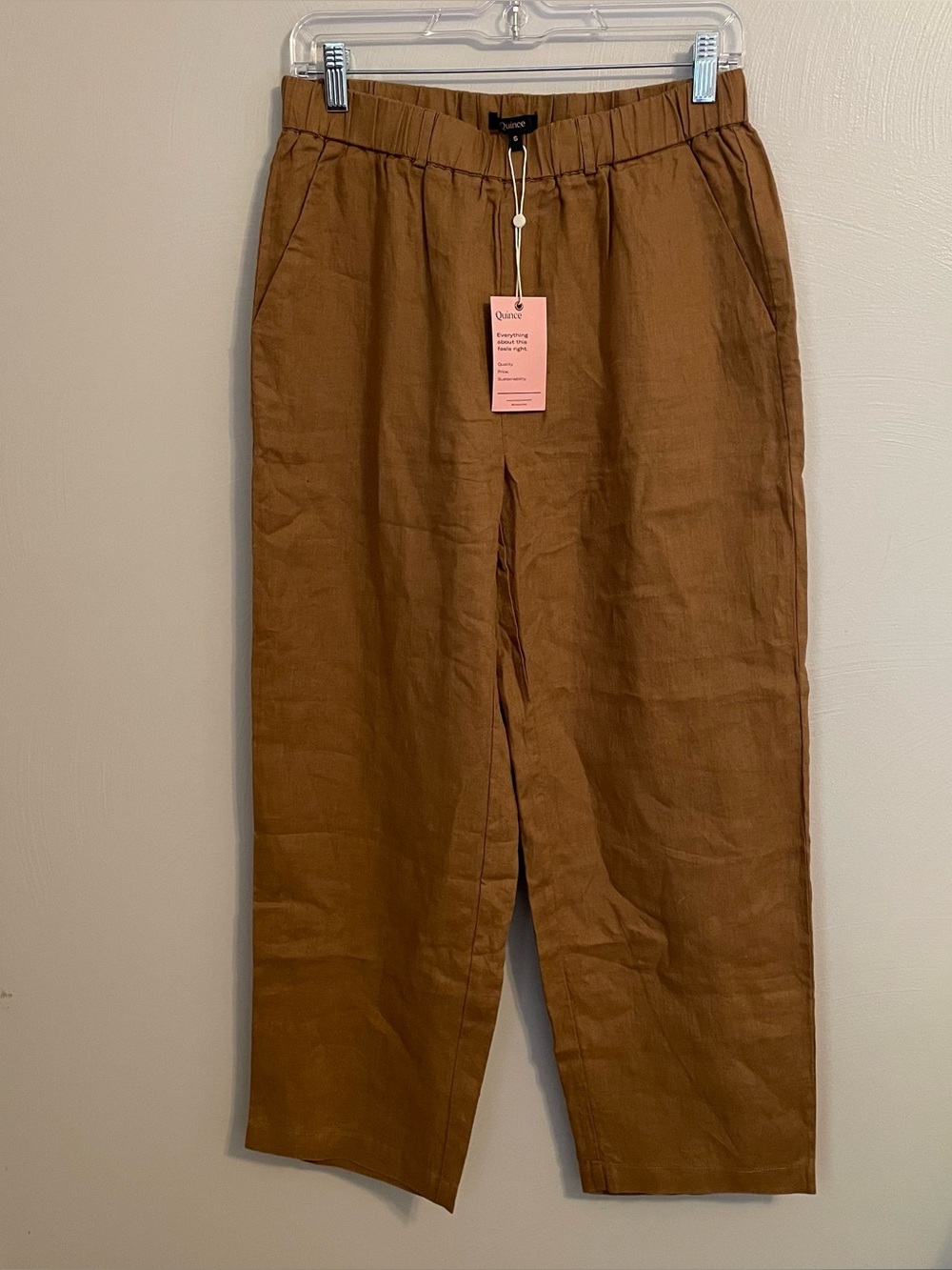 Quince Pants Bundle Size Small Elastic Waist and Pockets New With Tags